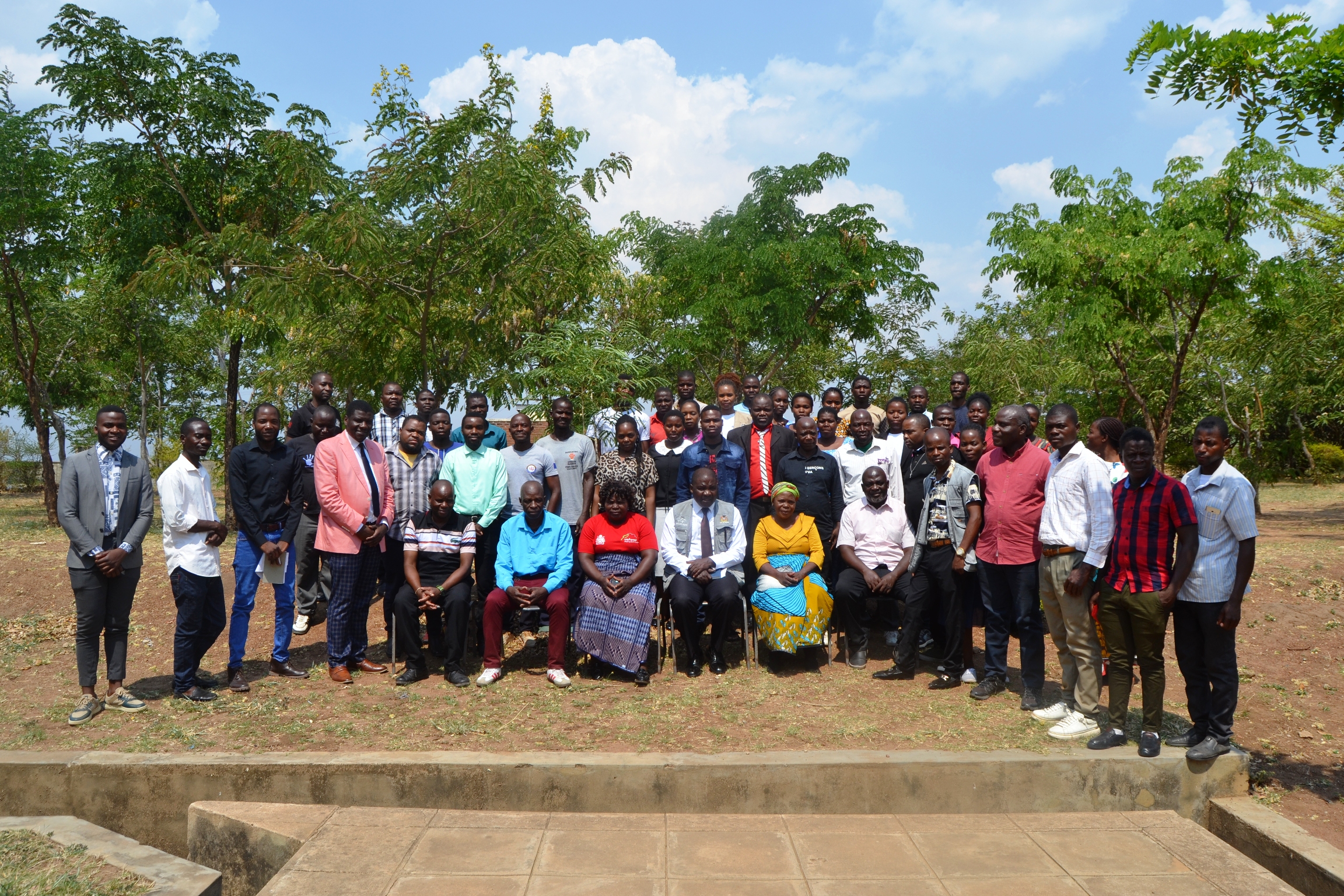 Attendees of the youth summit